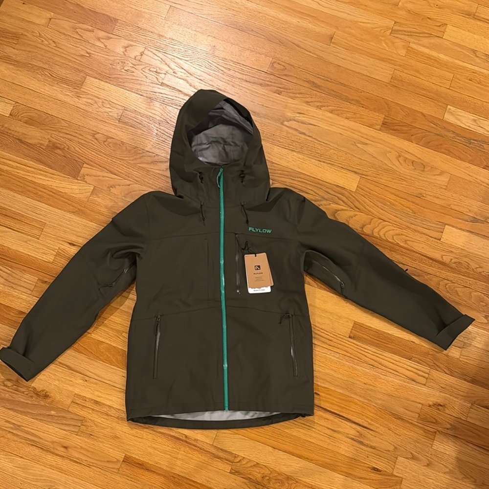 Flylow Quantum Pro Jacket Medium NWT Evergreen/Gecko